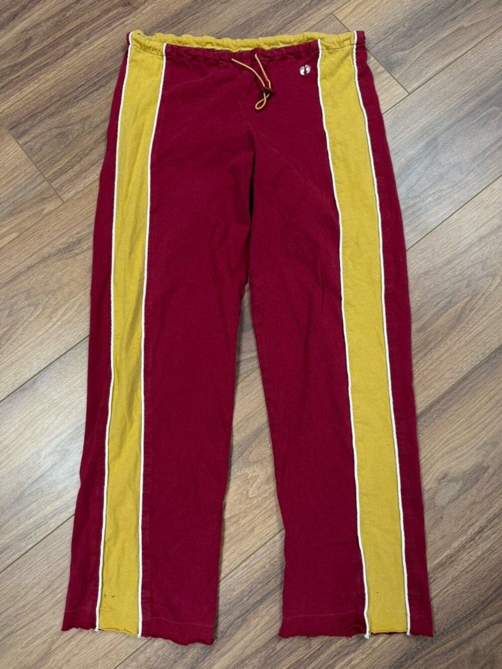 Vintage Hang Ten Pants Red/Yellow Size Medium Surf Skate Beach